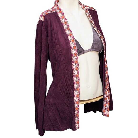 Suede-like boho top - Picture 2 of 8